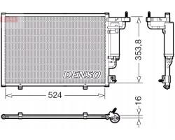 Denso DCN10059 Condenser air conditioning