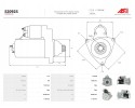 New Starter S2092S Customs tariff code 85114000