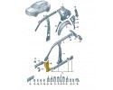 Volkswagen OE Tiguan MK2 Post Reinforcement Plate A Left 5NA809203D Catalog number of the part 5NA809203D
