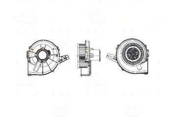 BLOWER FAN BEHR 6Q1820015 G C H Part manufacturer Behr Hella Service