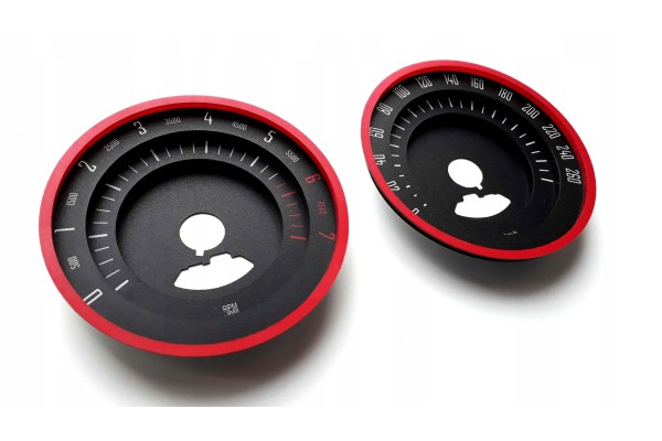 Dodge Challenger 2015 odometer dials from MPH to km
