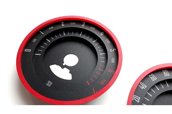 Dodge Challenger 2015 odometer dials from MPH to km Part manufacturer Moman