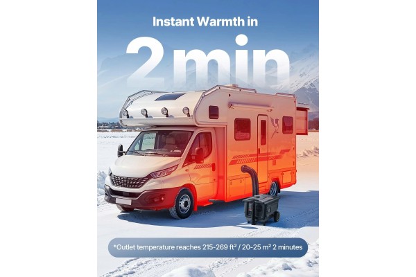 Diesel air heater VEVOR ZM8008 8 kW Customs tariff code 84198998
