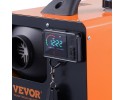 Calefactor estacionario 8KW con control remoto LCD y Bluetooth, bajo c
