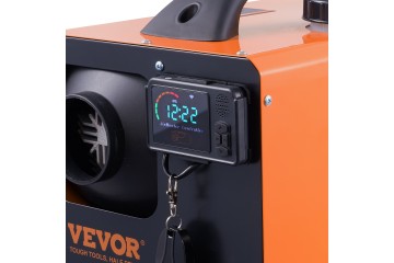 Calefactor estacionario 8KW con control remoto LCD y Bluetooth, bajo c