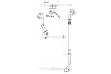 TRISCAN 901029012 AIR CONDITIONING CABLE VW POLO V 1 0 14 17 Part manufacturer Triscan