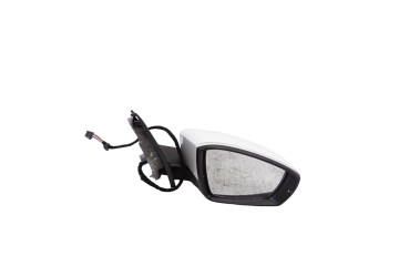 BLANCO RETROVISOR DERECHO VOLKSWAGEN POLO V (6C1) Comfortline 2014 BLANCO 211258 VOLKSWAGEN - 1