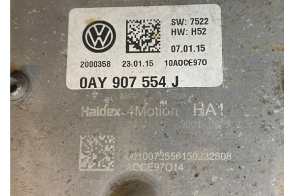 Diferencial Trasero Volkswagen Tiguan 2015 0AY907554J