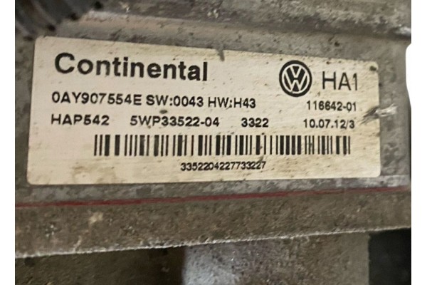 Diferencial Trasero Volkswagen Sharan 2012 5WP3352204
