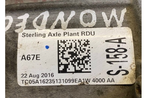 Diferencial trasero Ford Mondeo MK V 2017 RFCV6W4033BC