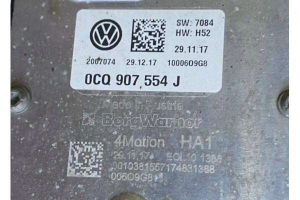 2019 Volkswagen Tiguan Allspace Rear Differential 0BR525010R Catalog number of the original 02D525230F