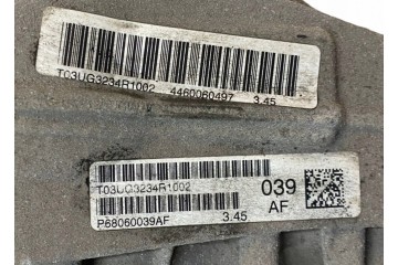 2016 Dodge Durango Rear Differential P68060039AF Catalog number of the original T03UG3234R1002