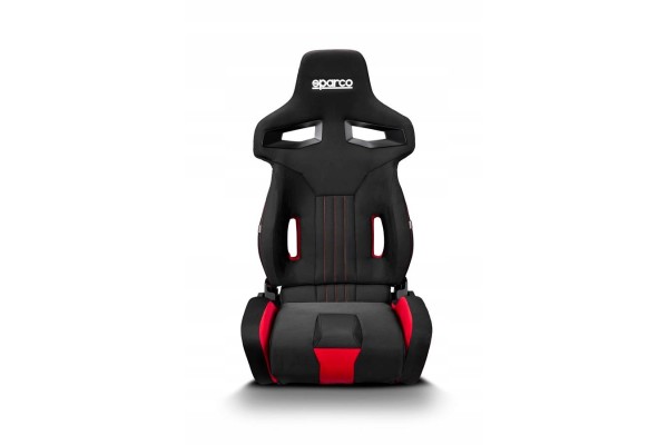 Armchair Sparco R333 black and red bucket