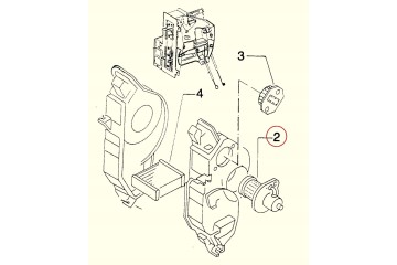 Blower heater motor Nissan ATLEON Catalog number of the part 27220 TK013