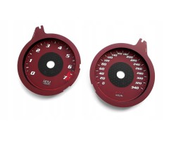 Dodge CHARGER SRT Hellcat odometer dials and clocks