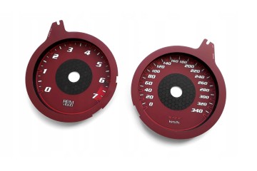 Dodge CHARGER SRT Hellcat odometer dials and clocks