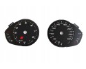 Audi RS6 C7 counter dials replacement clocks from MPH to km h MoMan conversion