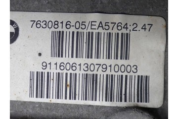 Puente diferencial trasero 2,47 3.0 D 190kW 7573821 BMW Serie 5 F10 F1