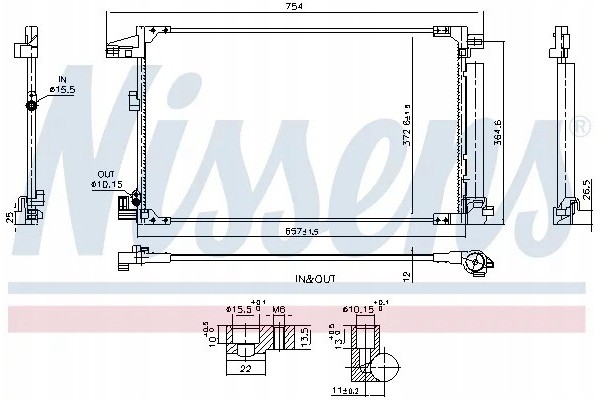 CONDENSER CLIMATE NISSENS 940976