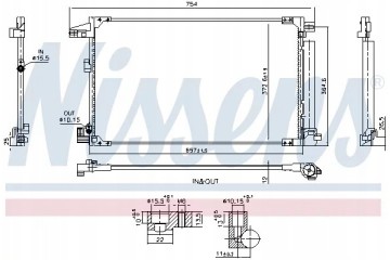 CONDENSER CLIMATE NISSENS 940976