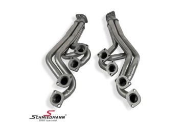 Exhaust manifold Schmiedmann BMW E60 E61 E63 E64 545i 550i 645Ci 650i N62 Part manufacturer Schmiedmann