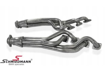 Colector de escape Schmiedmann BMW E60 E61 E63 E64 545i 550i 645Ci 650