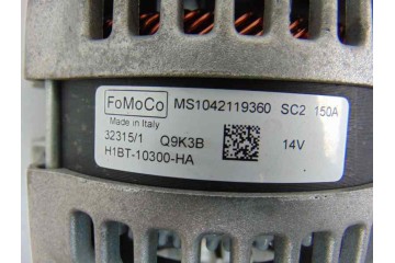 H1BT-10300-HA ALTERNADOR FORD TOURNEO COURIER (C4A) Ambiente H1BT-10300-HA 177126 FORD - 4