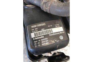 Calefactor estacionario WEBASTO para VW Golf VI Familiar 1K0815005KS 1