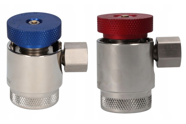 Quick Couplers Air Conditioning PARKER R1234yf HP LP Set of 2 High Low