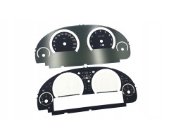 BMW X5 M X6 M M5 M6 odometer dials with MPH KMH
