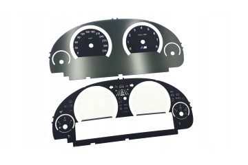 BMW X5 M X6 M M5 M6 odometer dials with MPH KMH