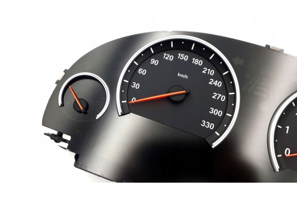 BMW X5 M X6 M M5 M6 odometer dials with MPH KMH Part manufacturer Moman