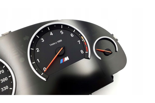 BMW X5 M X6 M M5 M6 odometer dials with MPH KMH EAN GTIN 0089688088210