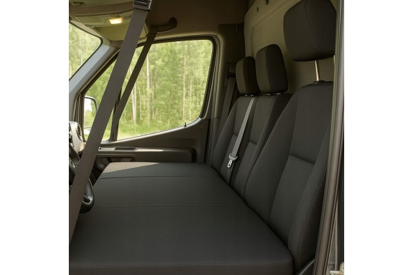 Mattress VISCO for driver for car BUS IVECO DAILY 2 seats 160x75x10 EAN GTIN 5904533634426
