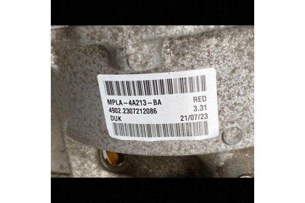Rear differential DEFENDER L663 MPLA4A213BA RED 3 31 Catalog number of the original 49022307212086