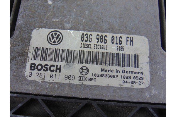 03G906016FH CENTRALITA MOTOR UCE SKODA OCTAVIA BERLINA (1Z3) Edition 100 03G906016FH 161789 SKODA - 2