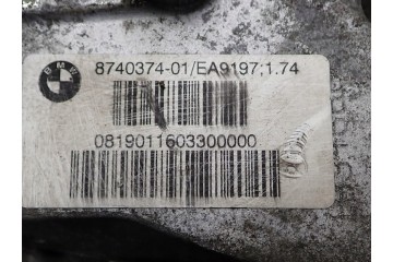 Puente Diferencial Trasero Original 1.74 2.0 D 110KW BMW Serie 2 F46 2