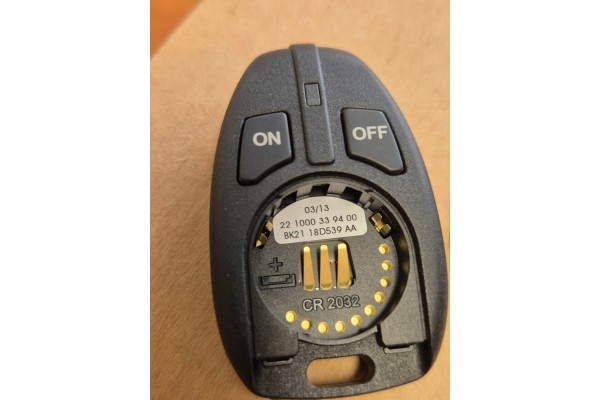KEY REMOTE CONTROL WEBASTO FORD TRANSIT CUSTOM BK21 18D539 AA NEW Customs tariff code 87089997