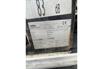 Conjunto de Chiller Carrier Pulsor 350, 230V 12V, Año 2019