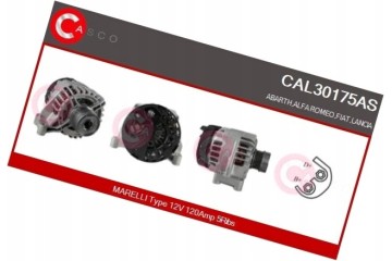 ALTERNATOR 12V 120A CASCO CAL30175AS Catalog number of the part CAL30175AS