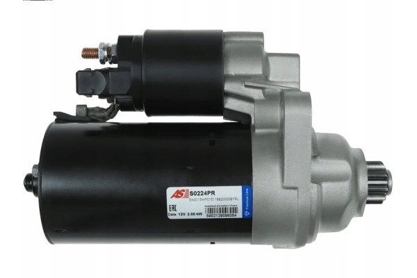 Starter AS PL S0224PR Catalog number of substitutes AD KUHNER 101200 AD KUHNER 101200B ALANKO 10440876 BTS Turbo S100411 BTS Tur