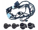 AUDI Q3 83A BUMPER HARNESS FRONT 83A971085Q installation 4x PDC sensor