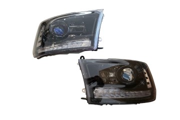 DODGE RAM 1500 2013 2018 LAMP LEFT RIGHT BLACK ROCKET Packaging status original