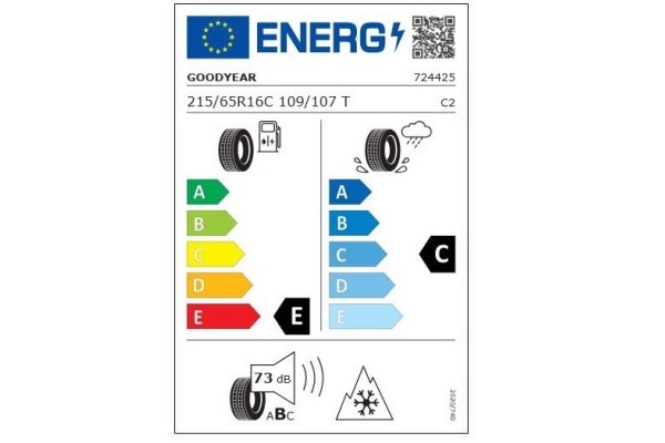 Rueda de acero de invierno 16 para RENAULT TRAFIC con neumáticos GOODY