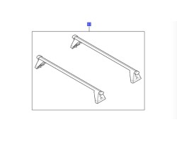 Roof beam rack 2006 2015