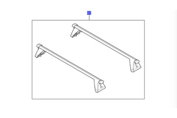Roof beam rack 2006 2015