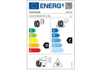 Winter wheels 18 aluminium RENAULT ARKANA GOODYEAR 215 55R18 99V OE Catalog number of the part ZESTAWR02