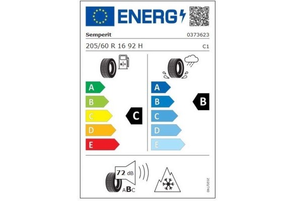 Winter steel wheels 16 DACIA JOGGER SANDERO 3 STEPWAY SEMPERIT 205 60 92H Catalog number of the part ZESTAWR24