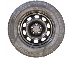 16 DACIA DUSTER III SEMPERIT 215 70 104H SPEED GRIP 5 steel winter wheels