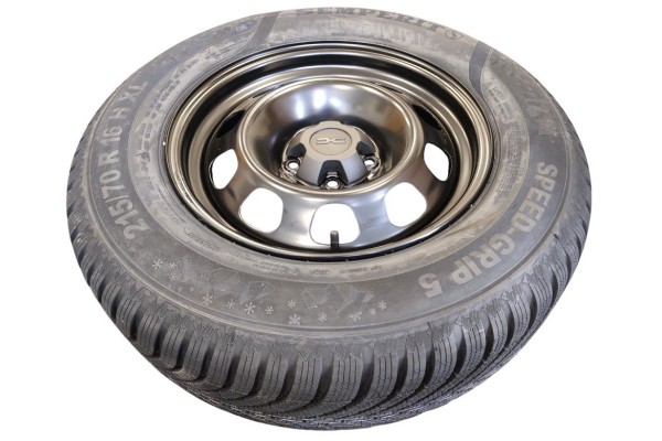 16 DACIA DUSTER III SEMPERIT 215 70 104H SPEED GRIP 5 steel winter wheels Packaging status original